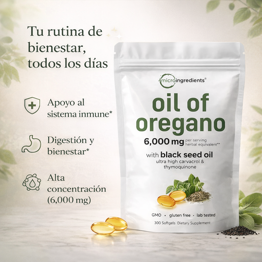 Cápsulas de Orégano / Ayuda a cuerpo e inmunidad™