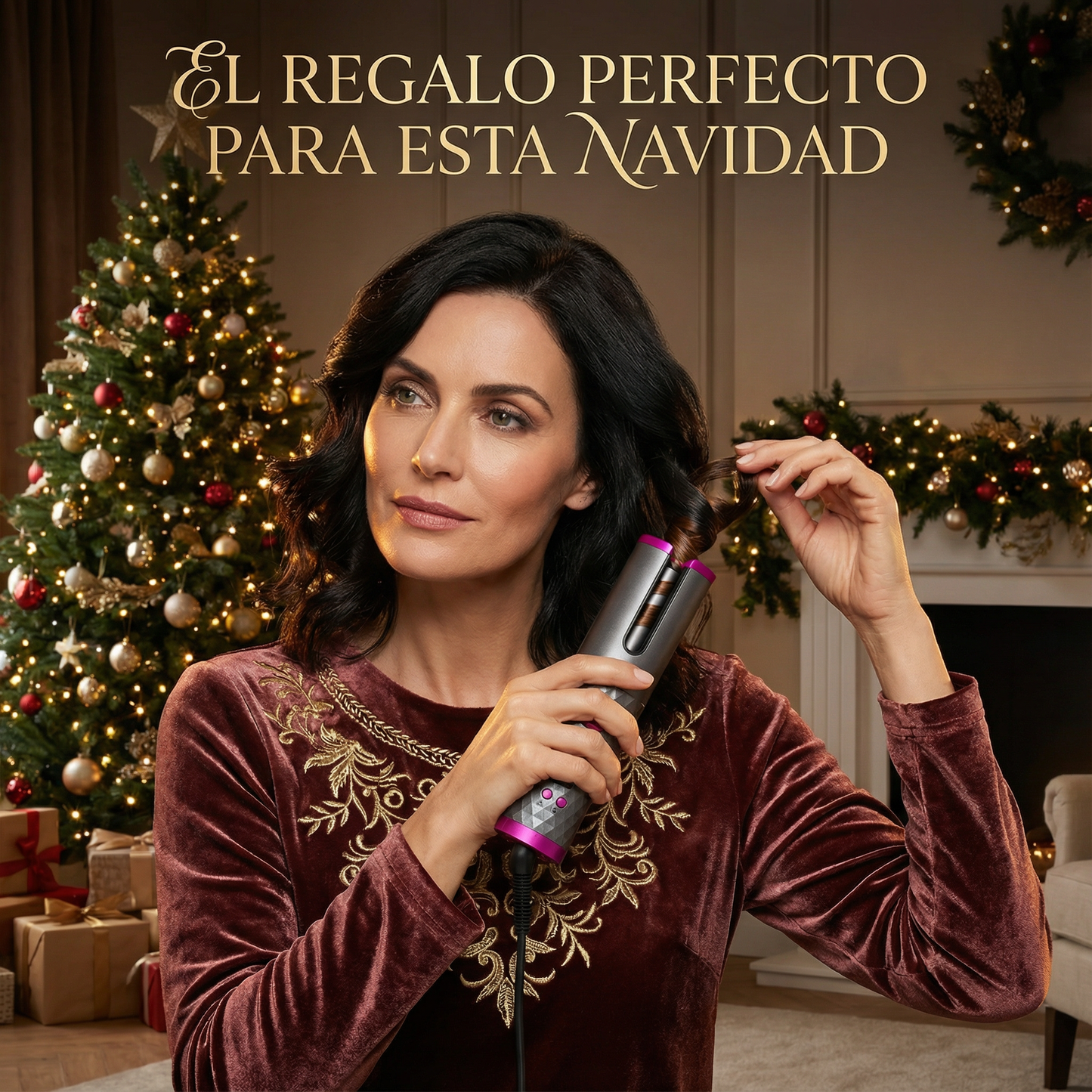 LuxeWavePro™ - Onduladora Black Edition